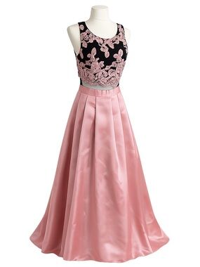 Betsy & Adam Two-Piece Formal Gown – Size 8